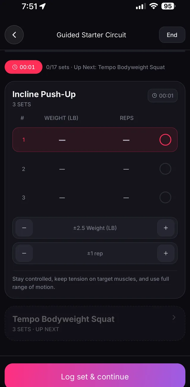 CompeteFit workout tracker