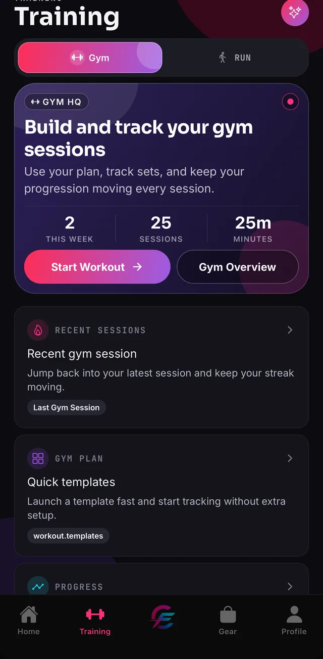 Training hub