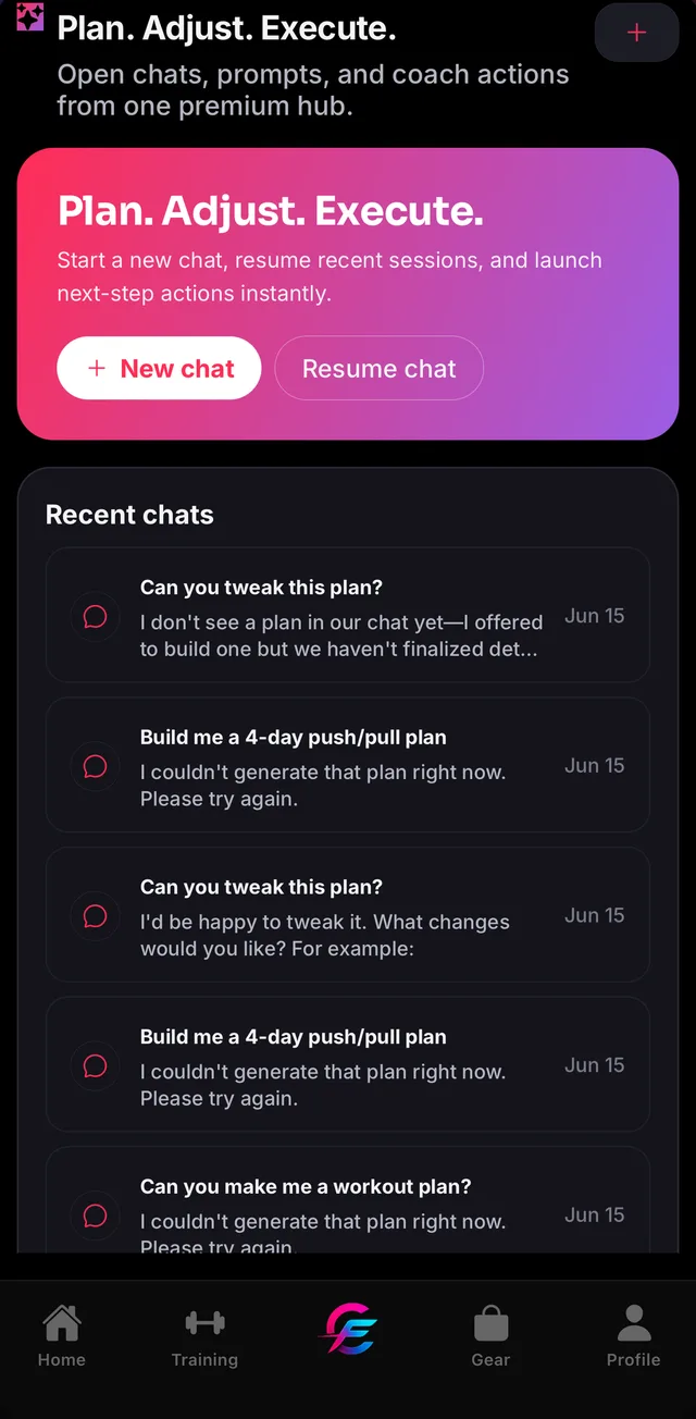CompeteFit coach hub
