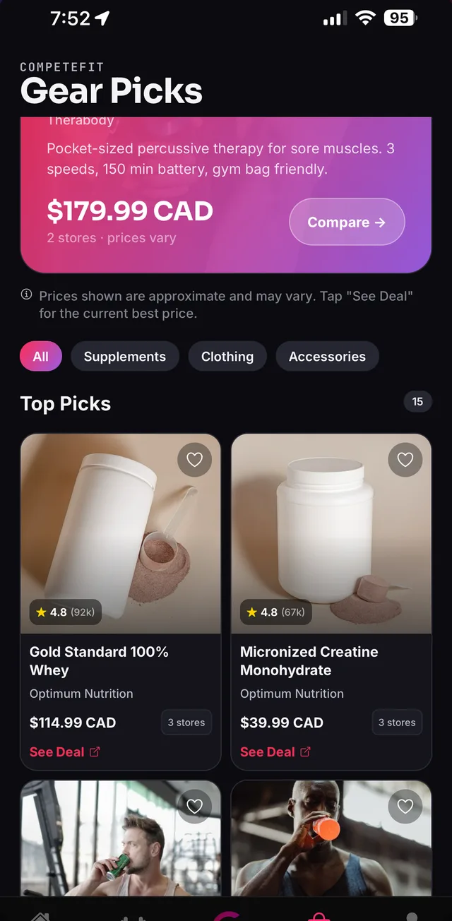 Gear picks
